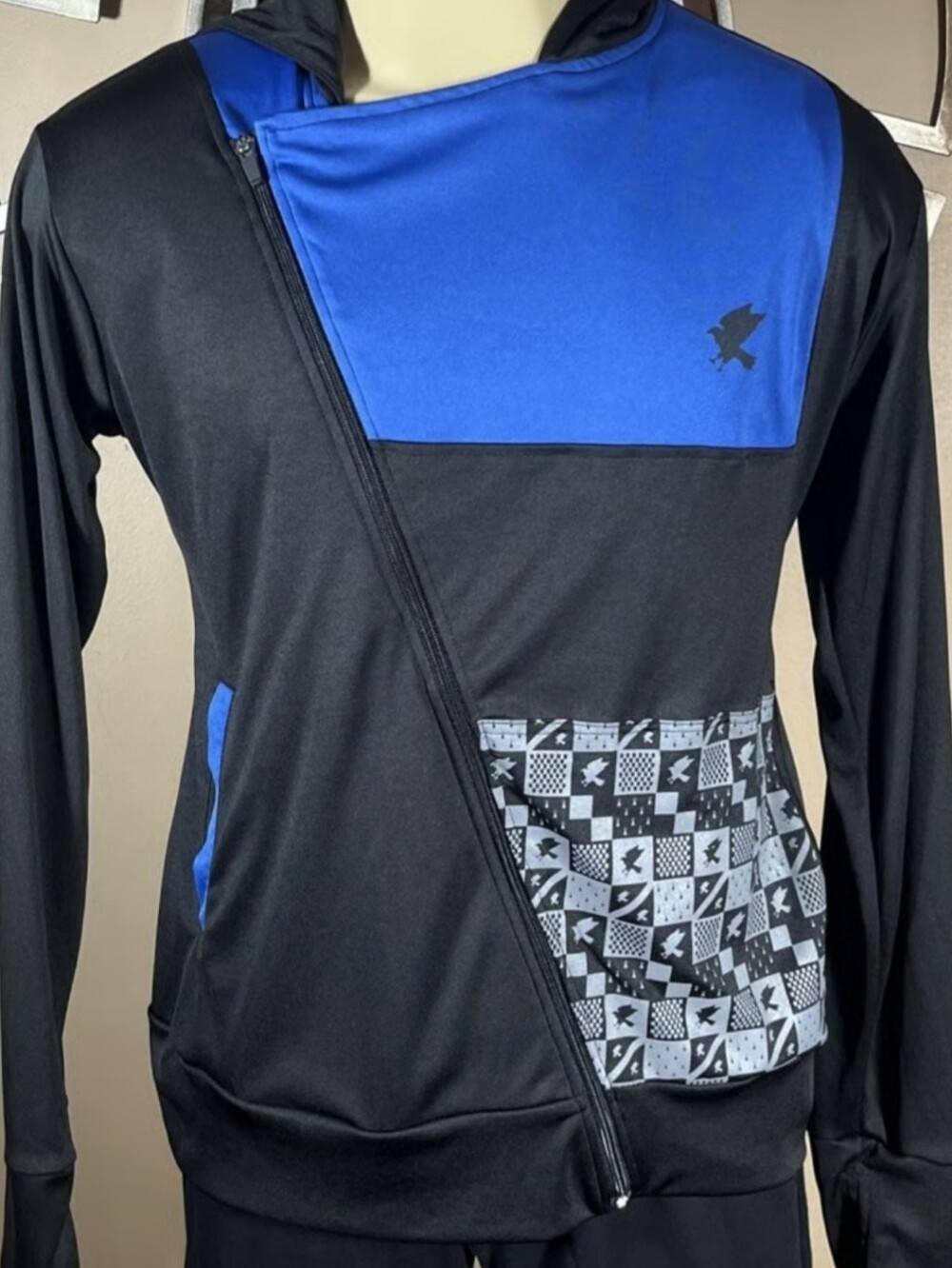 Universal Studios Harry Potter Ravenclaw Jacket‎ with Asymmetric Zip